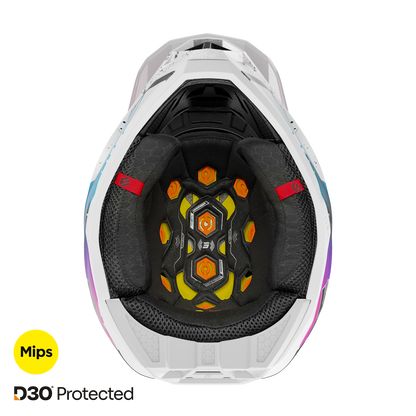 Čelada Shot Lite Racing white pink pearly