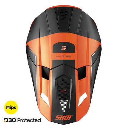 Čelada Shot Lite S10 Orange Matt