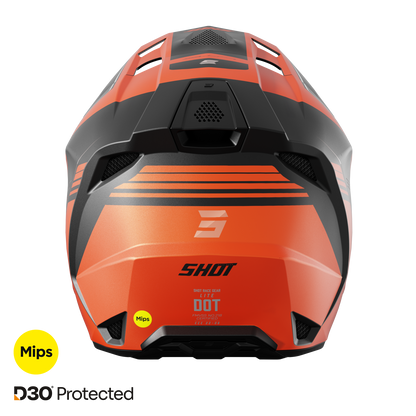 Čelada Shot Lite S10 Orange Matt