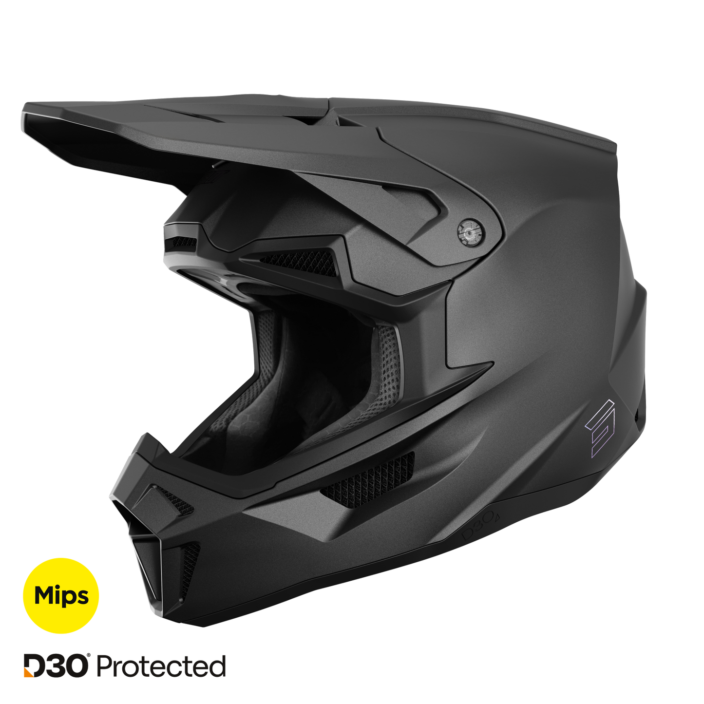 Čelada Shot Lite Solid black