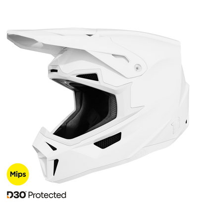 Čelada Shot Lite Solid white glossy