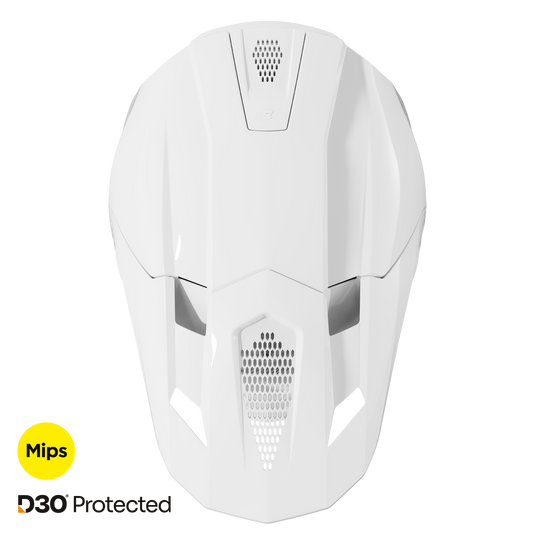 Čelada Shot Lite Solid white glossy