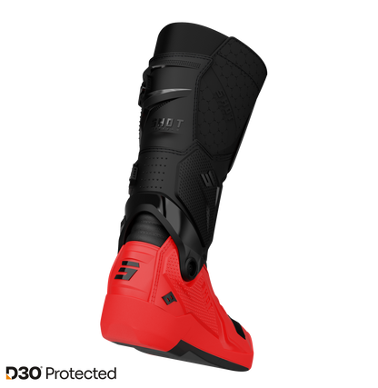 Škornji Shot Race 8 black/red