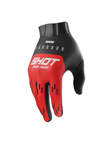 Rokavice Shot Race evo rdeče