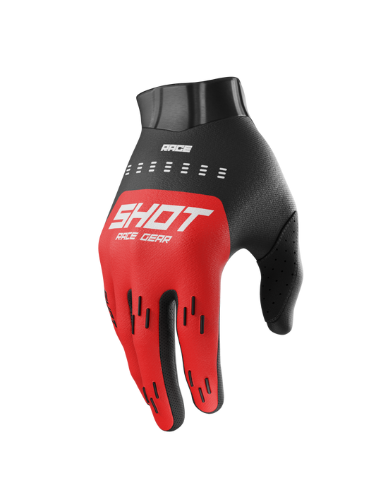 Rokavice Shot Race evo rdeče