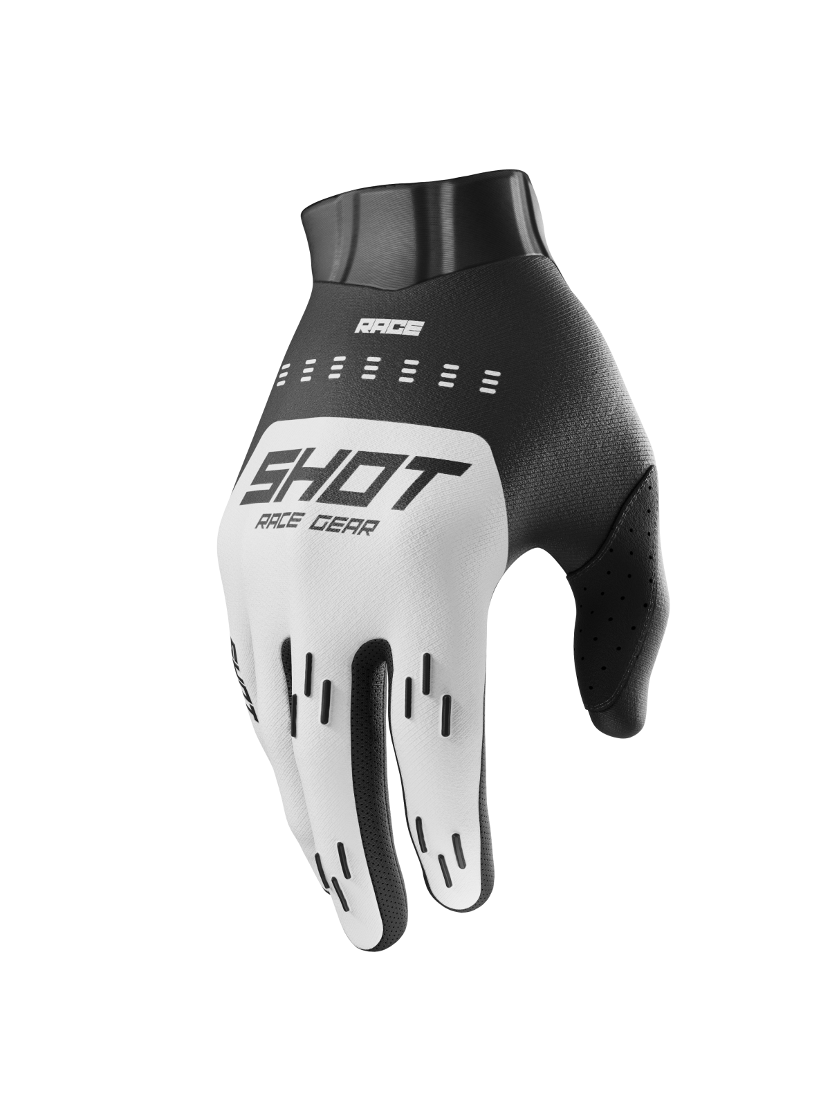 Rokavice Shot Race evo bele