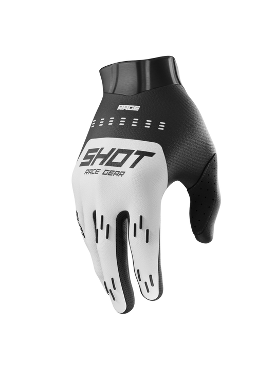 Rokavice Shot Race evo bele