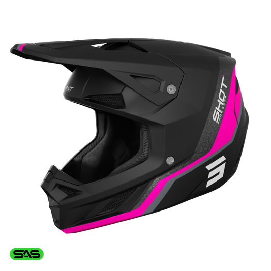 Čelada Shot Speed Atomic pink matt