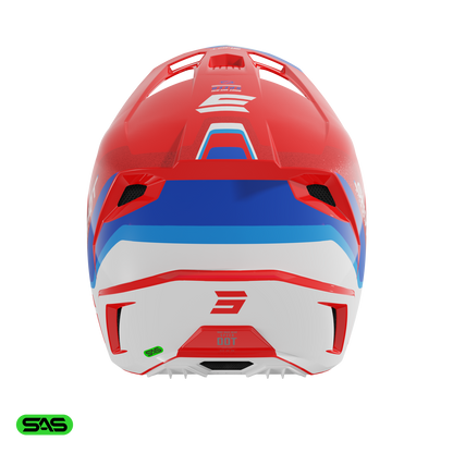 Čelada Shot Speed Atomic red pearly