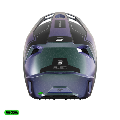 Čelada Shot Speed Fury cameleon glossy