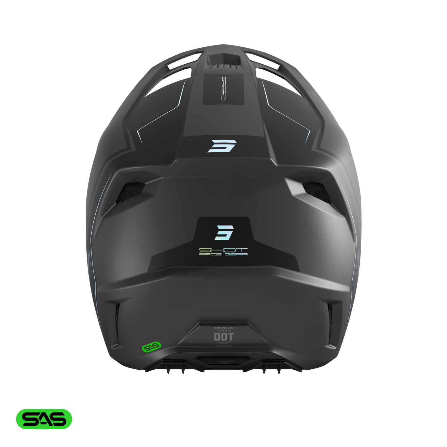 Čelada Shot Speed Fury grey matt