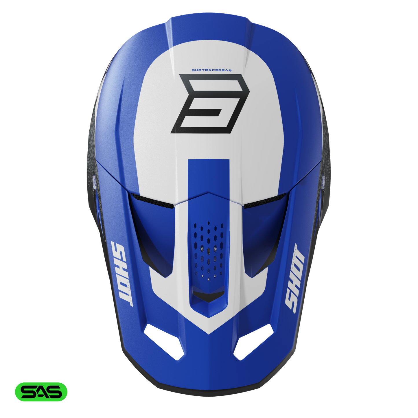 Čelada Shot Speed Hybrid blue matt