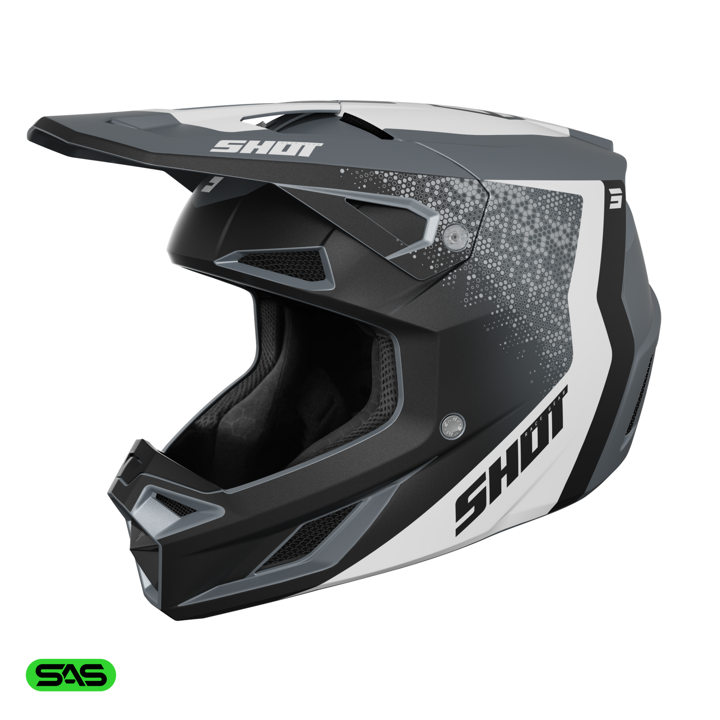 Čelada Shot Speed Hybrid grey matt