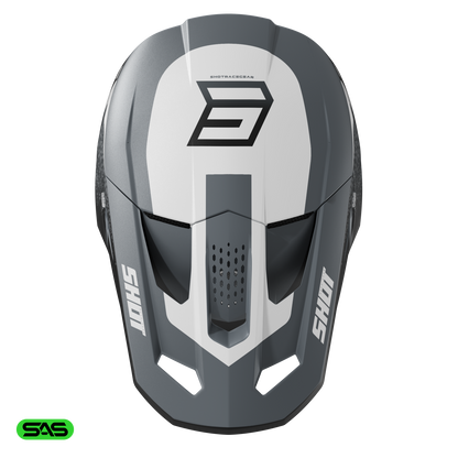 Čelada Shot Speed Hybrid grey matt