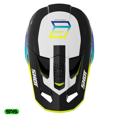Čelada Shot Speed Hybrid neon yellow
