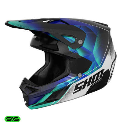 Čelada Shot Speed Olimp blue pearly