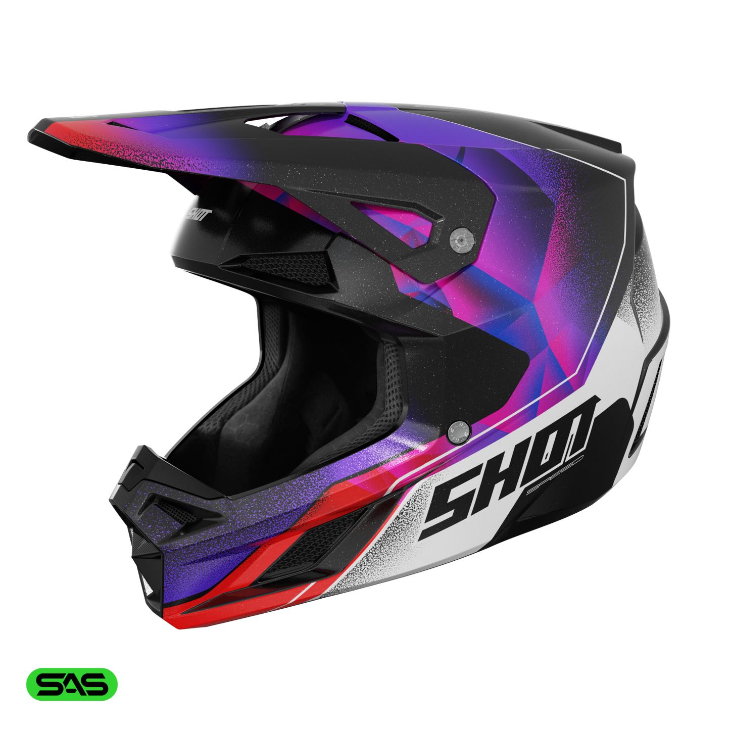 Čelada Shot Speed Olimp purple pearly