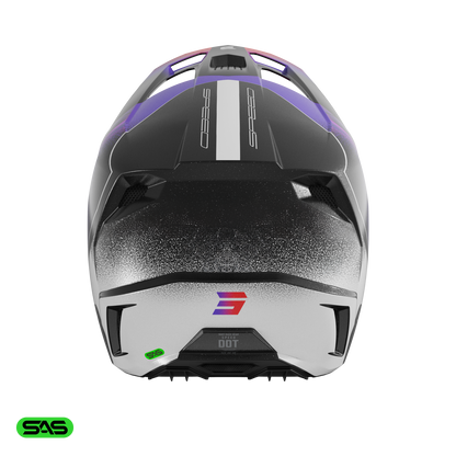 Čelada Shot Speed Olimp purple pearly