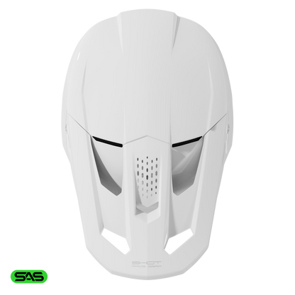 Čelada Shot Speed solid  white glossy