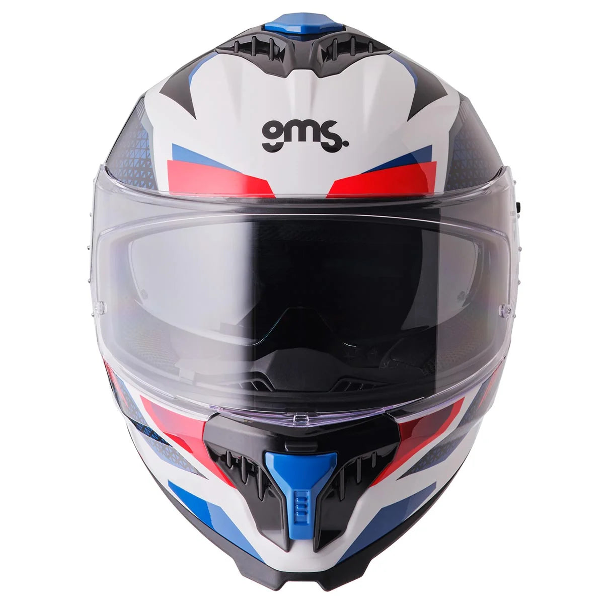 Integralna čelada GMS Gelero white-red-blue