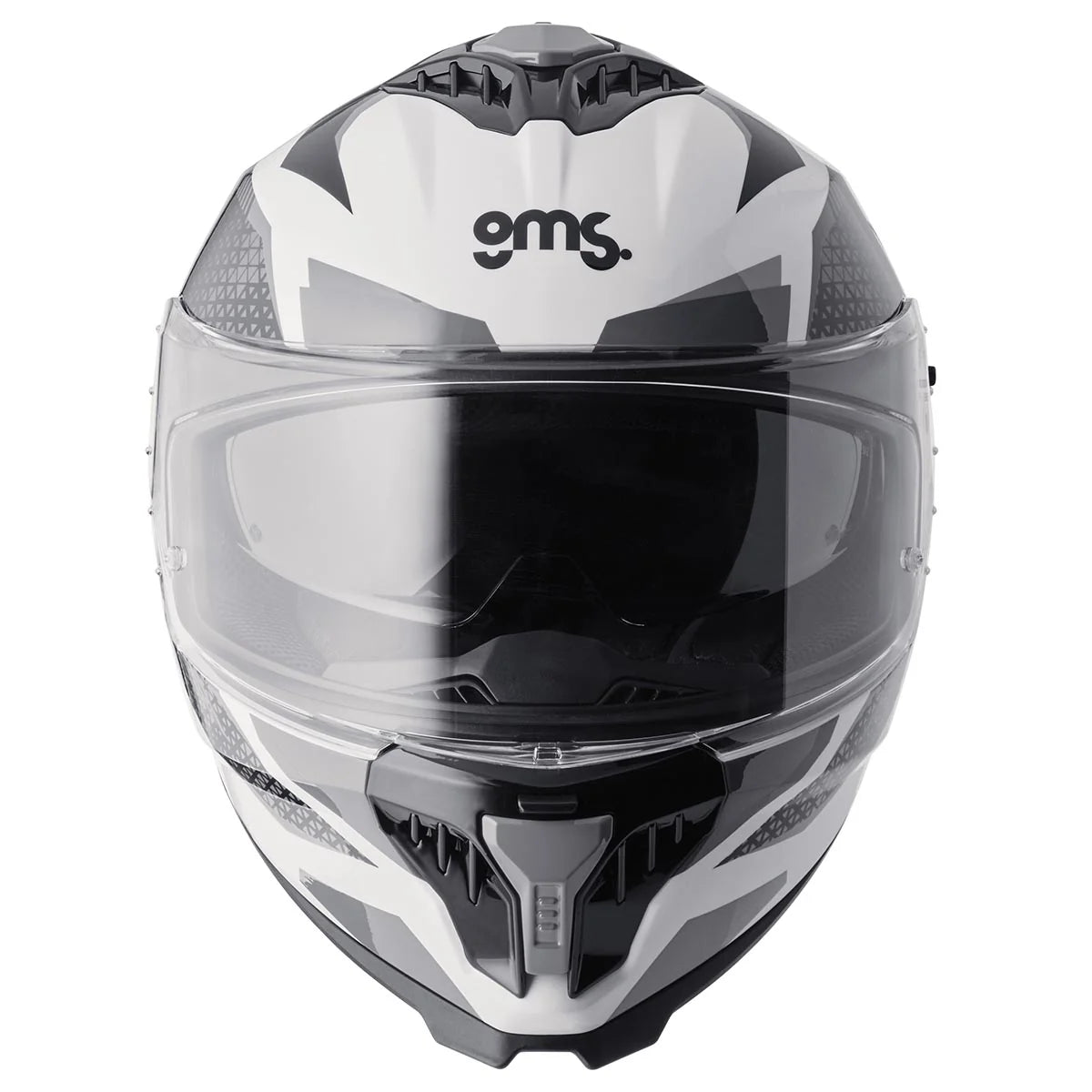 Integralna čelada GMS Gelero white-grey-dark grey
