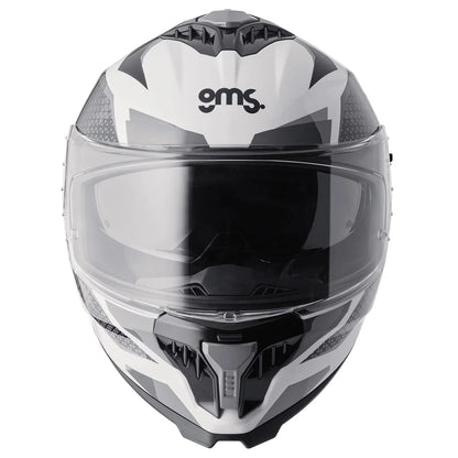 Integralna čelada GMS Gelero white-grey-dark grey