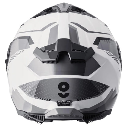 Integralna čelada GMS Gelero white-grey-dark grey