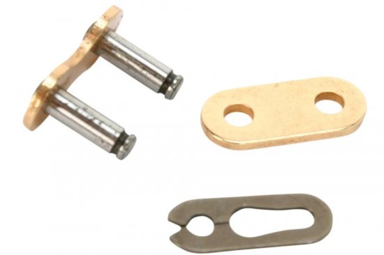 Hitri spojni člen verige D.I.D 420NZ3 zlato-črn