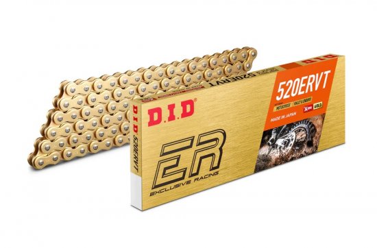 Veriga D.I.D 520ERVT X-ring 120 členov zlata