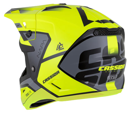 Čelada Cassida cross cup 2 napa fluo L