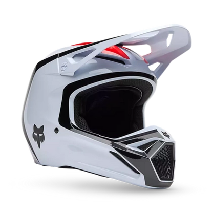 Čelada Fox V1 Flow wht/rd