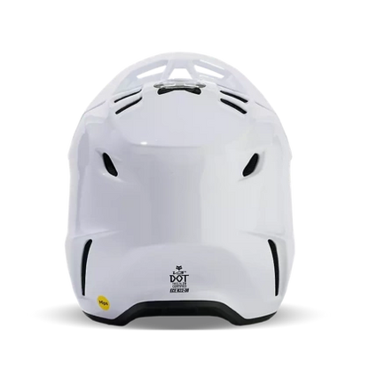 Čelada Fox V3 RS carbon solid wht