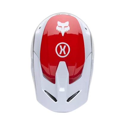 Čelada Fox V1 Flow wht/rd