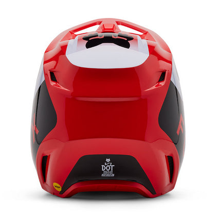 Čelada Fox V1 Lean flo red