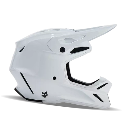Čelada Fox V3 RS carbon solid wht