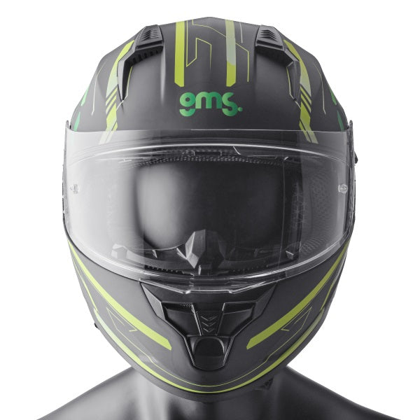 Integralna čelada GMS Hexago ZG12501 graphic green