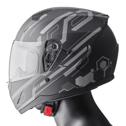 Integralna čelada GMS Hexago ZG12501 graphic grey