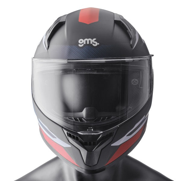 Integralna čelada GMS Velox ZG12601 black-red-white