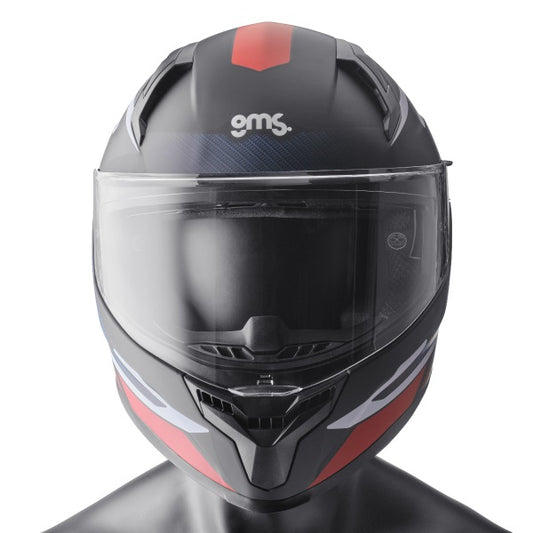 Integralna čelada GMS Velox ZG12601 black-red-white