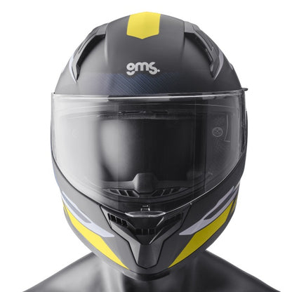Integralna čelada GMS Velox ZG12601 black-yellow